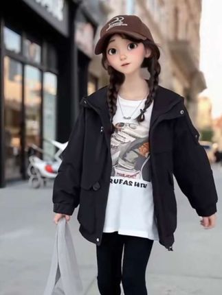 #外套穿搭 #潮童穿搭 #萌娃穿搭 #女童穿搭 #童装