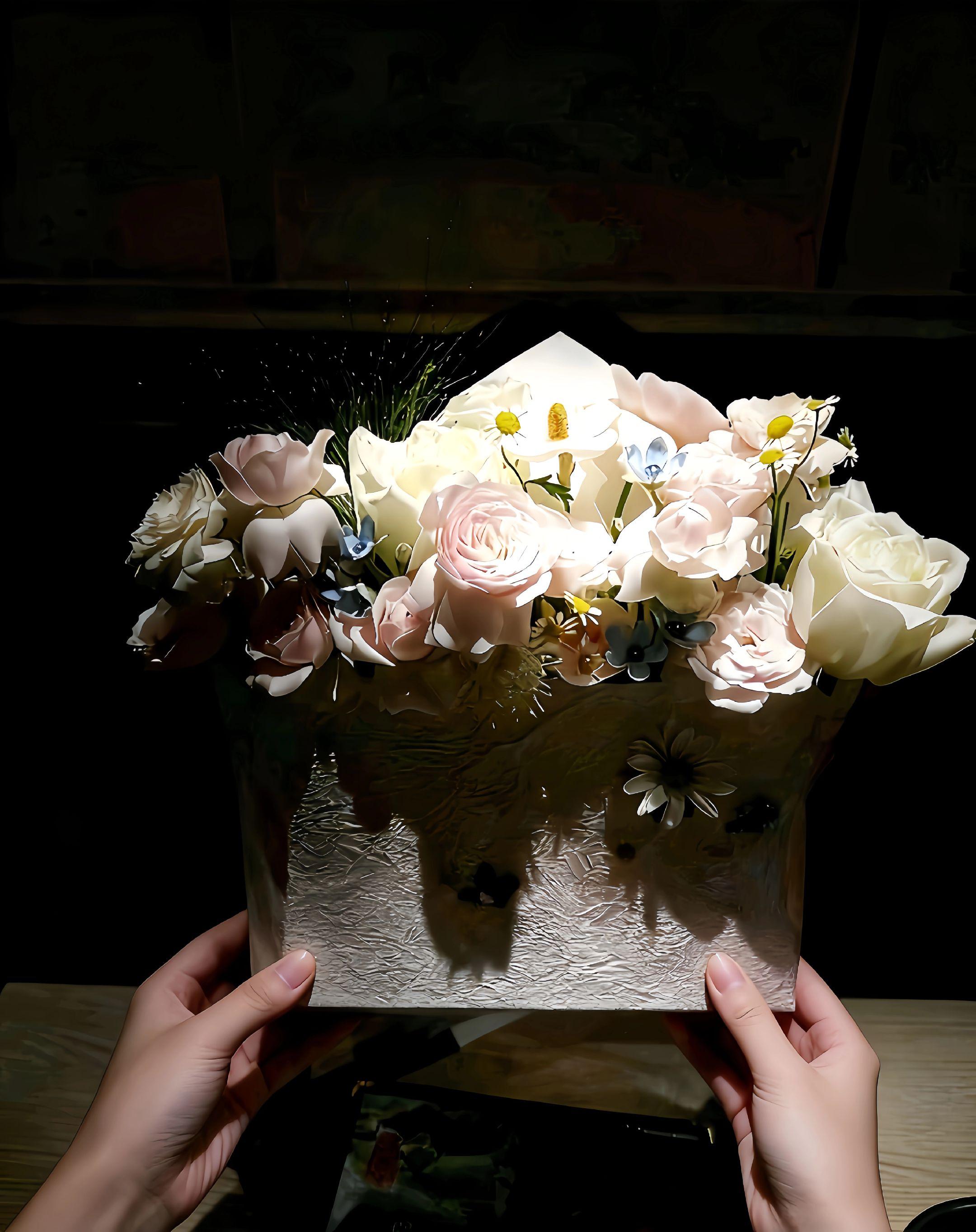 #信封花束 #一束花的仪式感