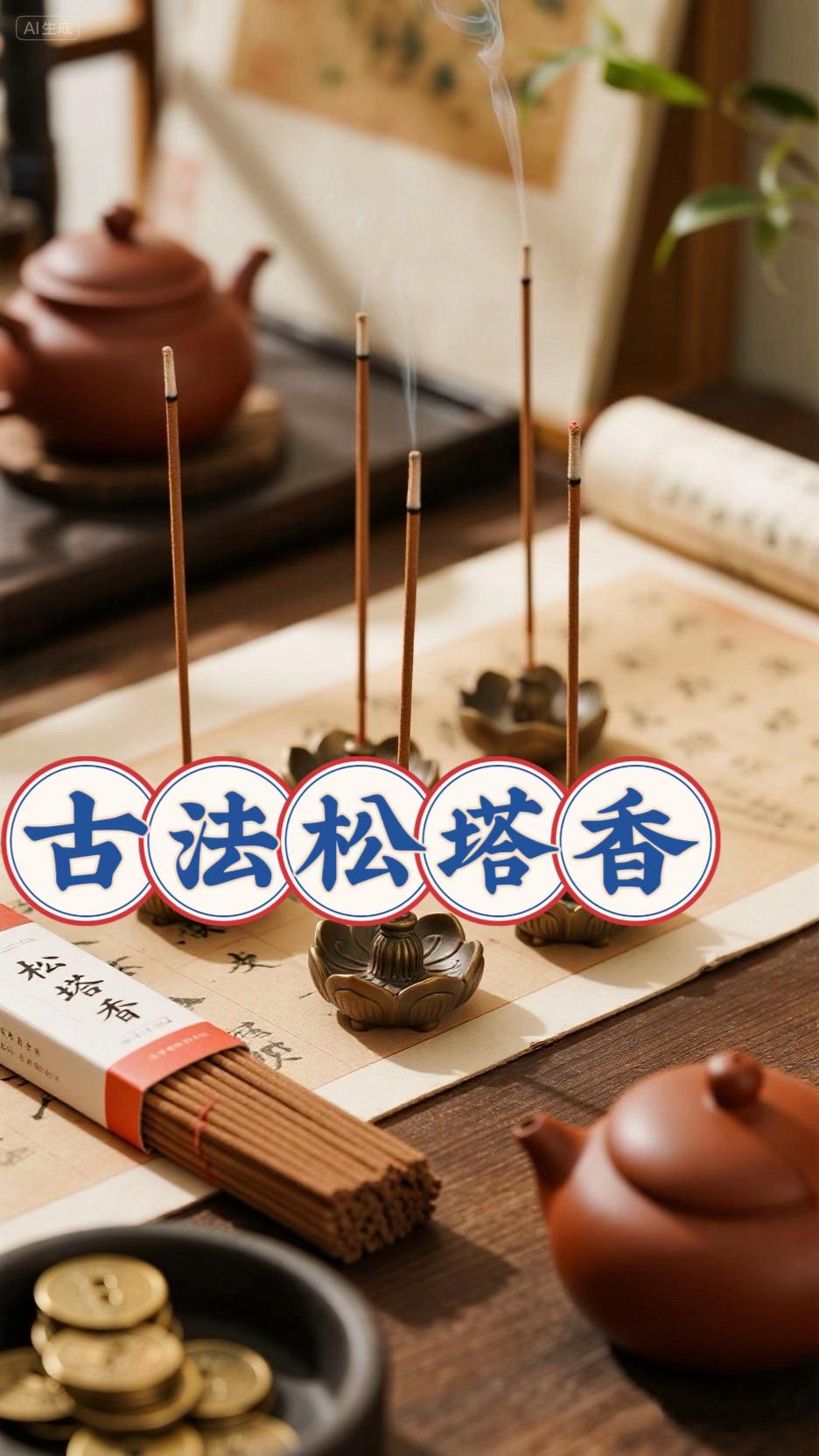 在香的世界里,古法松塔香别具一格。它源于古人对自然芬芳的追求,以松塔为灵感与原料,经传统工艺精心炮制。 松塔,饱含森林的气息,经晾晒、研磨等多道工序融入香中,使每一根线香都蕴含着自然的纯粹。点燃后,松塔香的烟雾袅袅升腾,香气清幽舒缓,那淡淡的松木香,仿佛将人带入静谧的山林。 无论是在忙碌的工作空间,它能舒缓压力,让人专注 还是居家的温馨时刻,营造出宁静氛围;亦或是茶室、酒楼等场所,增添一份高雅格调。它不仅是嗅觉的享受,更是一种生活方式的体现,让人们在快节奏的现代生活中,寻得一方心灵的宁静之地,感受千年传承的香道文化魅力。#传统文化 #香文化 #线香 #禅意生活 #古人的智慧