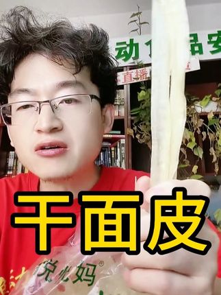干面皮 适合夏天吃的干面皮,制作简单方便,口感筋道爽滑#干面皮 #凉皮 #今天吃啥 #超便宜超划算