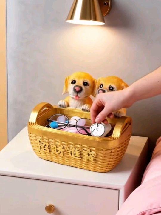 狗狗收纳摆件 旺财狗狗收纳摆件#摆件 #狗狗钥匙收纳摆件 #美观实用 #创意摆件 #乔迁新居 @DOU+上热门 @抖加🔥上热门🔥dou+🔥热点宝