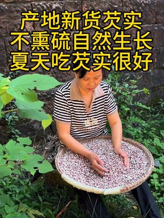 实实在在人,办实实在在的事,卖地地道道的家乡特产,你尝过肯定不会愿意换地方……#抖音新农人 #芡实#优质农产品