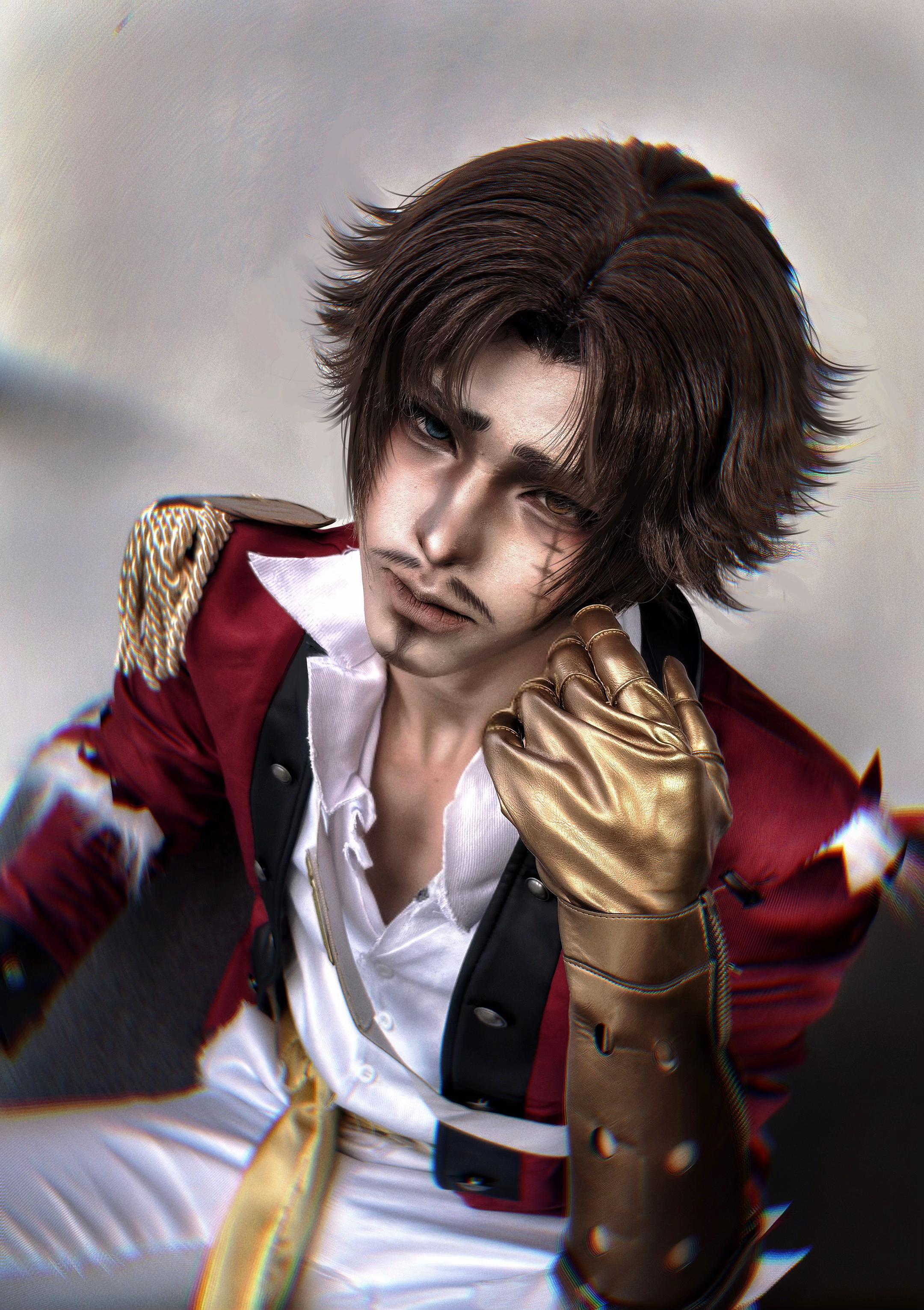 要来喝一杯吗…#cos #大副 #第五人格 #何塞巴登