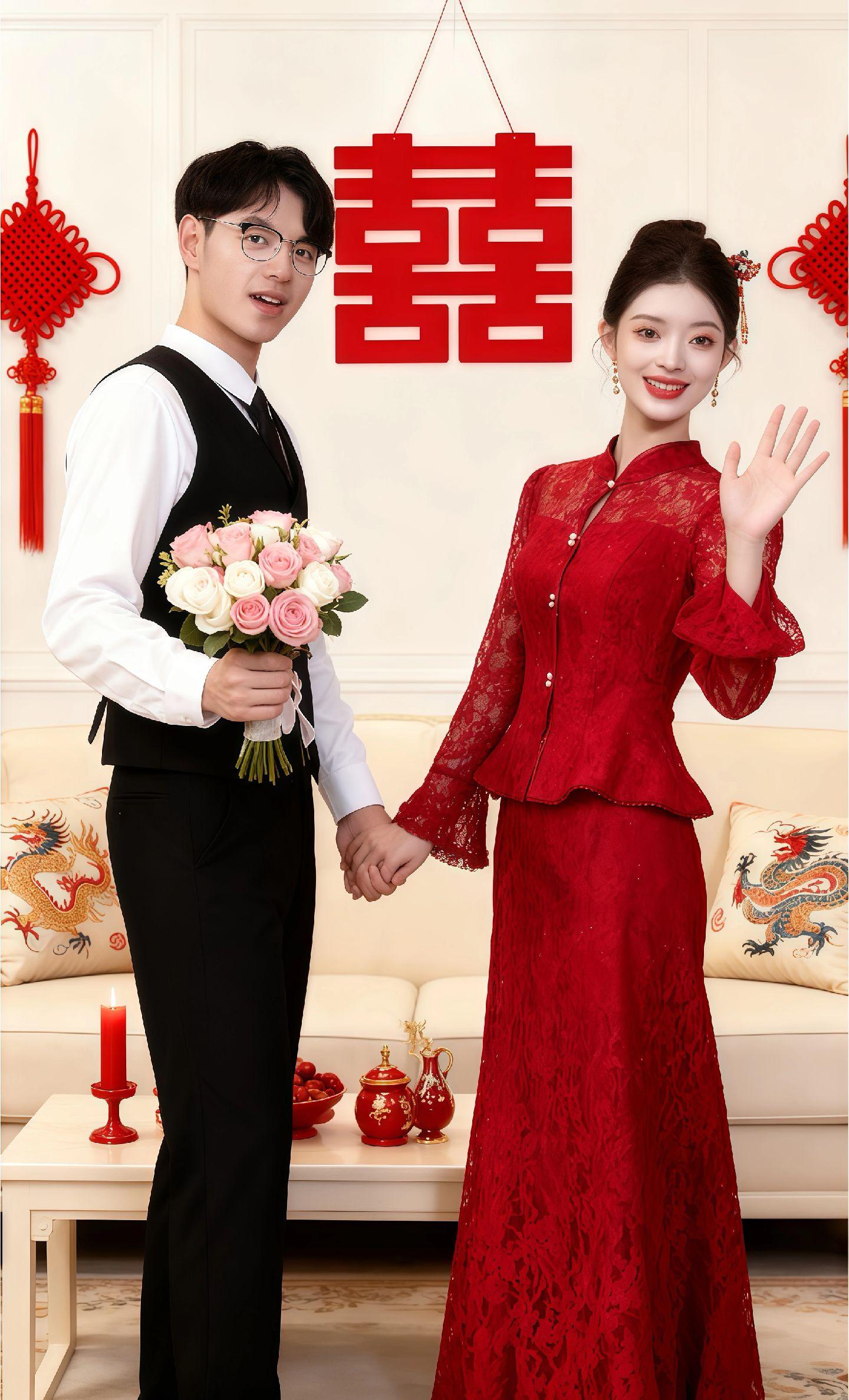 红韵倾城,一见倾心!一眼沦陷的中式浪漫。姐妹们!谁懂啊!婚礼想穿得既有中式浪漫,又要时尚吸睛,这套秋季新中式旗袍礼服裙直接戳中我心巴! 酒红色真的太美了,是那种高级又显白的色调,在婚礼现场灯光下,自带柔光滤镜,衬得人温婉又大气。它是旗袍改良款,保留了立领、盘扣这些中式元素,又结合了现代剪裁,上身特别显身材,腰臀比直接拉满,不管是敬酒、订婚还是回门,穿上它你就是全场焦点,亲戚朋友不得一个劲夸你好看! 面料也很讲究,质感绝了,穿着舒适又有垂坠感,行动起来也很方便,不会有束缚感,婚礼想美出圈的新娘,赶紧码住~#优雅气质 #红色系旗袍 #备婚日常 #婚庆礼服 #中式嫁衣