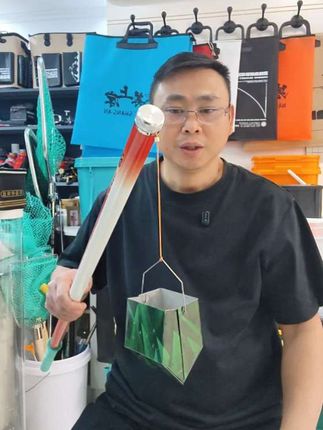 开口式不绣钢定点打窝器 #打窝 #打窝器 #开口式打窝器 #定点打窝器 #钓鱼