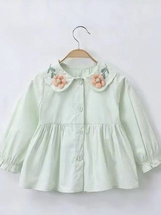 儿童衬衫童装女童秋装衣服宝宝春秋款2025新款洋气衬衣长袖T恤潮