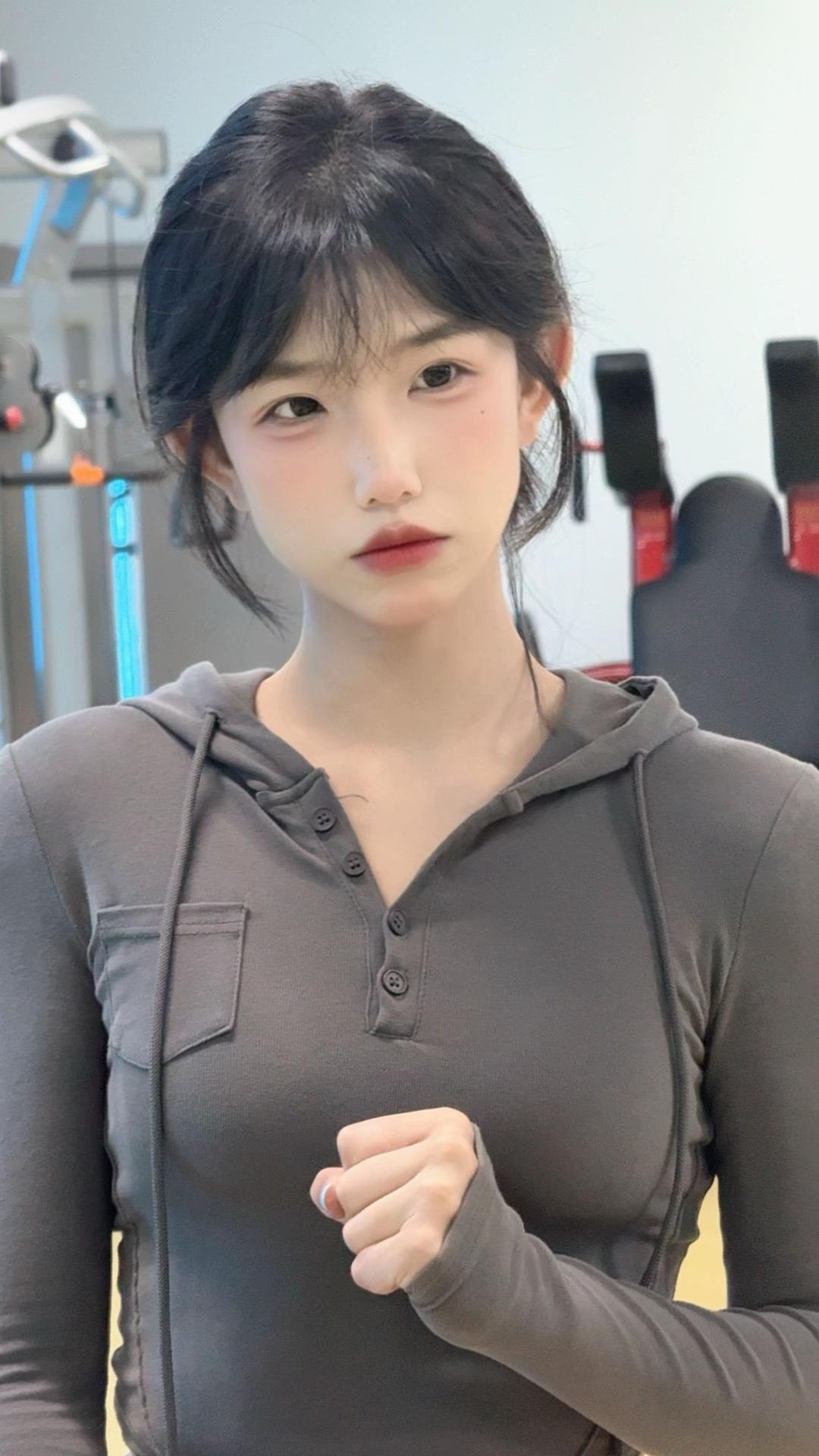 #健身女孩 你小子到底是真的爱我还是搞节目效果 #元气少女