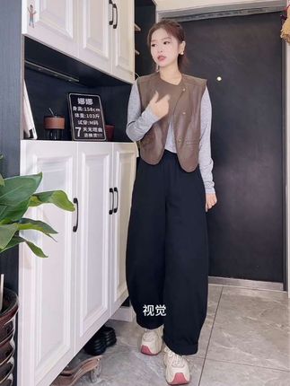 小个子百搭马甲#显高显瘦穿搭 #早秋穿搭 #小个子穿搭 #高级感穿搭 #ootd穿搭