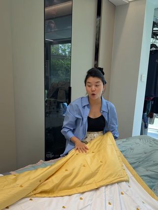 这个被子前几天卖断货了,又让同学找了些库存。好多没买到的姐妹看看还有没有喜欢的颜色#夏凉被 #轻奢 #高端