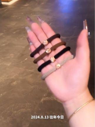 #高弹力发圈 #发圈头绳 #精美发饰 #优雅气质 #美出新高度