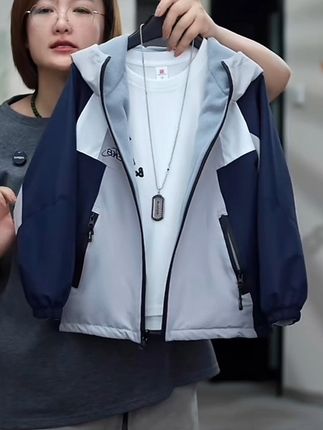 男童外套秋装2025新款中大儿童装春装风衣痞帅男孩秋季冲锋衣潮#面料柔软舒适 #爆款热卖中 #好物推荐🔥 #时尚潮流 #爆款
