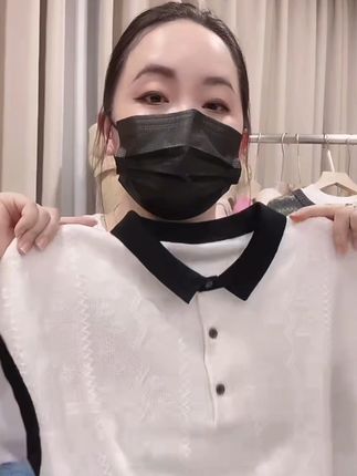 莱赛尔天丝~法式新韩版百搭修身时尚提花POLO领飞飞袖针织上衣 #新款短袖 #时尚洋气百搭 #气质减龄穿搭 #百搭上衣 #谁穿谁好看 @抖加🔥上热门🔥dou+🔥热点宝 @DOU+小助手