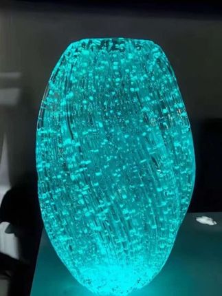 【麦芽糖】 碧琢夜光麦芽糖网红爆款荧光玻璃花瓶插花饰透明水养高级#花瓶 #花瓶摆件 #夜光花瓶#夜光麦芽糖花瓶
