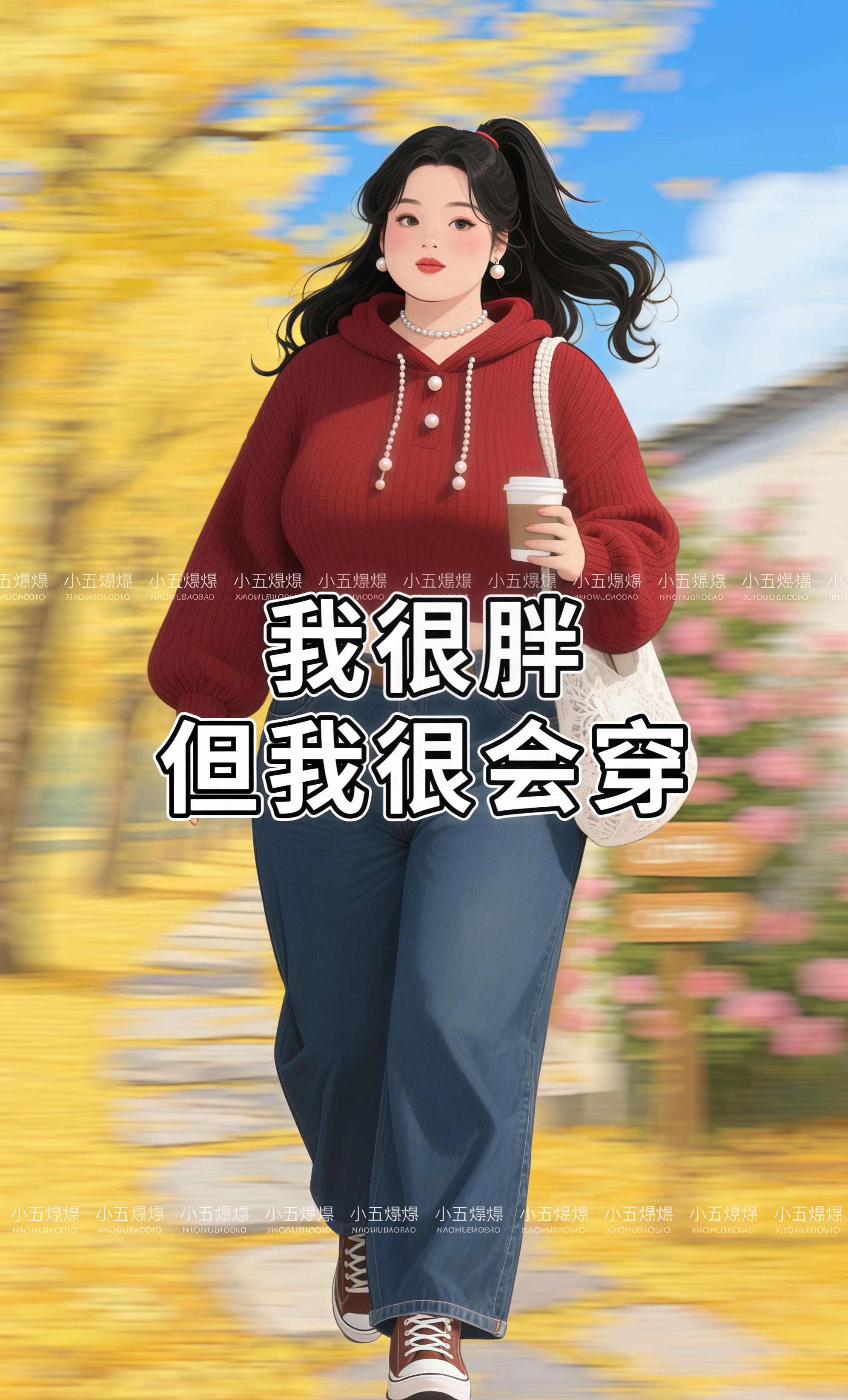 这件别致的红色针织卫衣,像一抹暖阳点亮了啊晴的秋日。oversize的版型自带慵懒氛围,抽绳设计增添了几分俏皮。她惊喜地发现,这种宽松度反而更显轻盈,鲜艳的红色衬得肤色格外白皙。搭配一条简单的黑色牛仔裤,轻松穿出了韩系小姐姐的时髦感。镜子里元气满满的自己让啊晴相信,时尚的魅力不在于尺码,而在于敢于展现自己的独特光彩。这个秋天,她决定用这一抹红色,书写属于自己的自信篇章。 #大码女装 #显瘦穿搭 #秋冬穿搭 #早秋穿搭三分钟出门不是梦 #整个时尚圈都在等入chill