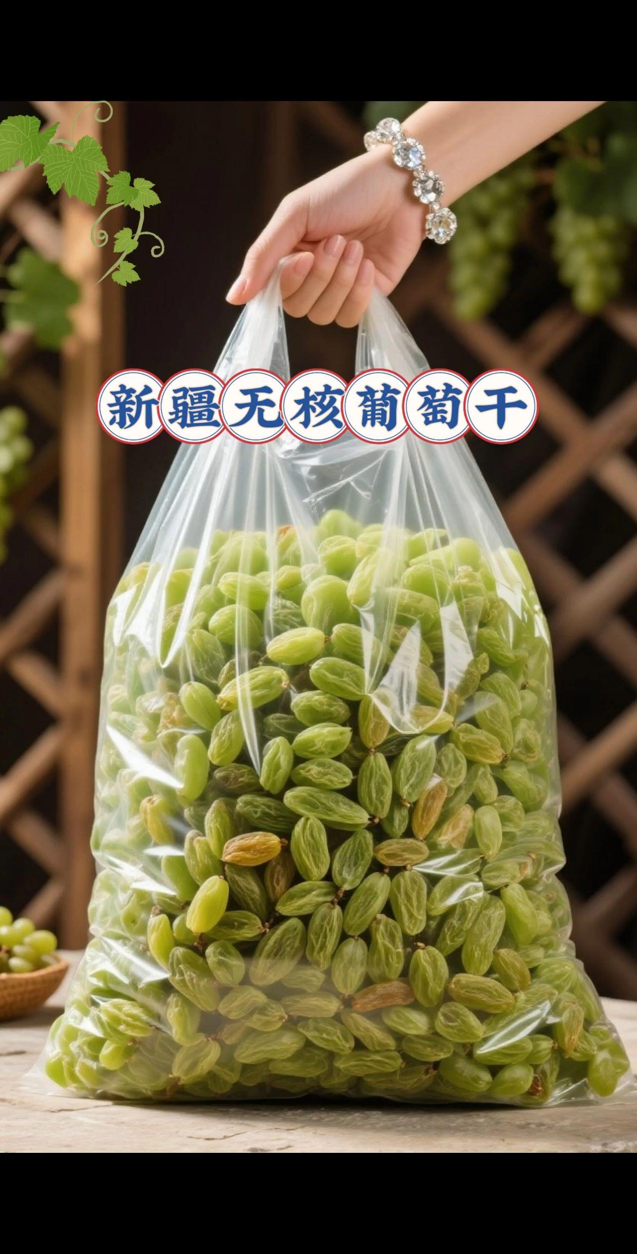 新疆无核葡萄干。家人们赶紧去抢这个新疆吐鲁番葡萄干,过几天就不是这个价了!它这个都是自然风干晾晒的,没有那些乱七八糟的东西,大人小孩都可以放心吃。而且还是那种无核的,吃起来特别方便,入口酸酸甜甜的,还很有嚼劲,真的太好吃了,喜欢的朋友千万别错过!#强烈推荐 #干果坚果 #干果零食 #新疆葡萄干 #新疆葡萄干原产地直发