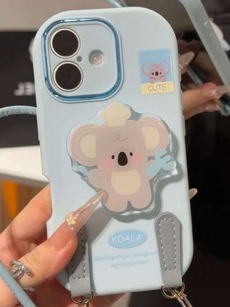 考拉支架手机壳挂绳适用苹果16/17手机壳iPhone15小米14vivoppo华为p70手机壳 #手机保护壳 #手机周边 #手机数码配件 #手机壳 #手机保护套