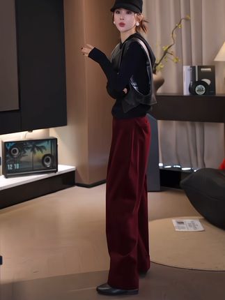 #好穿又好搭 #穿出自己的风格 #谁穿谁好看系列 #阔腿裤 #休闲裤