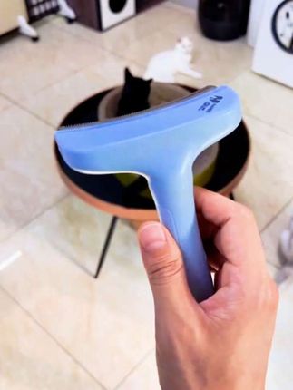 憨贝豆宠物毛发打薄神器去浮毛弧形刀头开结梳打毛刀#萌宠好物#猫咪梳子#猫咪梳子清理器去浮毛 #视频同款在商品橱窗