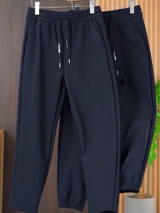 【发货快】2025新款防风防水保暖秋冬加绒加厚男女款休闲裤运动@DOU+小助手 #上热门