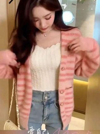 固定杯无痕吊带背心打底带胸垫内衣花边内搭修身美背外穿LANE兰娥#吊带背心#修身美背 #无痕美背