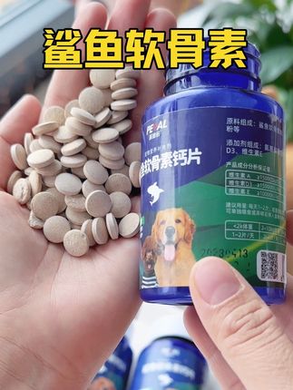 狗狗身体健康了才能陪伴我们更长久#鲨鱼软骨素 #萌宠好物 #柯基