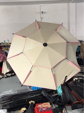 #晴雨两用伞 #工厂实拍视频