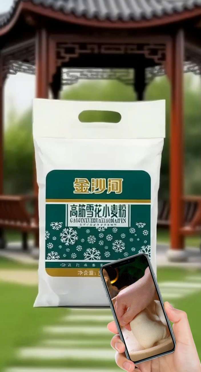 金沙河面粉。无论是烘焙还是中式面点,金沙河面粉都能成就您的厨艺好口碑。