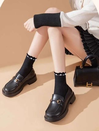 #百搭单鞋#黑色单鞋百搭通勤厚底单鞋#不挑年龄不挑脚 #好看又百搭