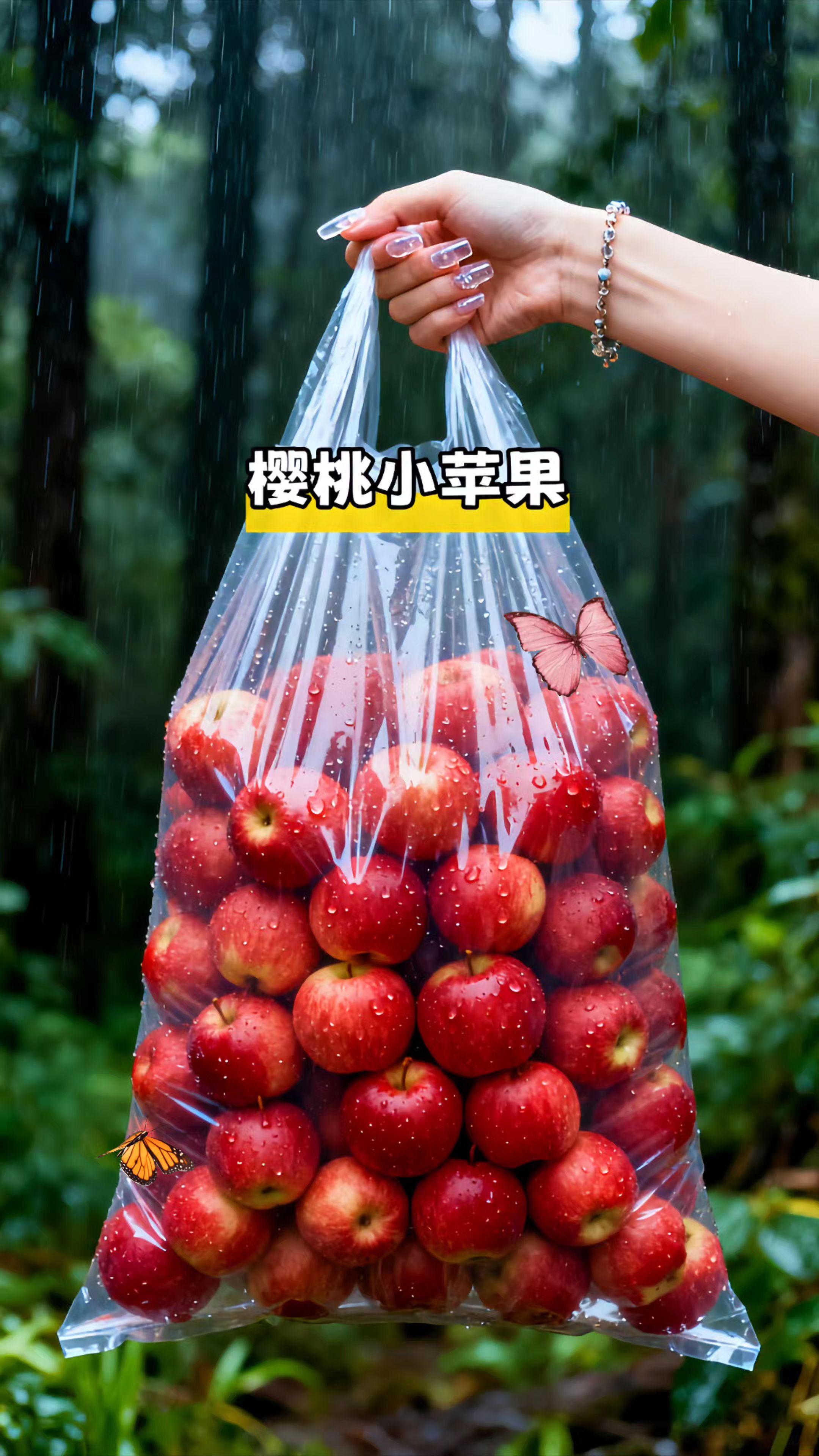 谁还没吃过这颗“樱桃小苹果”啊!“咔嚓”一口咬下去,脆得能听见响,果肉嫩到弹牙,清甜的汁水“唰”地在嘴里爆开,酸溜溜甜丝丝缠在一起,舌尖直接被拿下!这小果子太会了,根本停不下来!#苹果 #樱桃小苹果 #脆甜多汁 #优质农产品 #应季水果