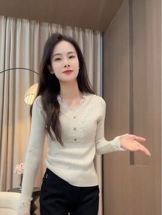 #秋冬穿搭 #温柔风穿搭 #气质穿搭 #单穿内搭都好看 #针织衫