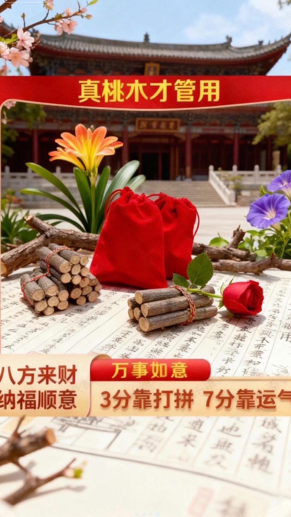 桃木枝!桃木枝挂件意义。桃木枝东南枝#桃木枝东南枝#桃木枝挂件#智能家居 #国学智慧 @抖音电商