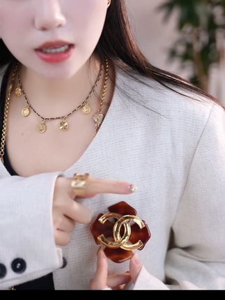香奈儿帽帽胸针#chanel#中古饰品