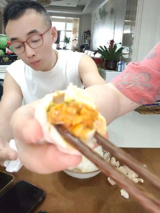 #麻酱鸡蛋 # 沙沙糯糯非常好吃