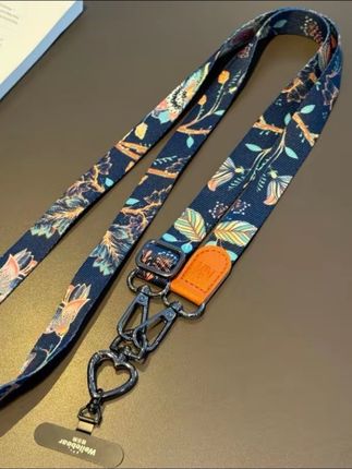 高级感民族风手机挂绳挂脖斜挎印花宽布可调节肩背相机防摔电话绳#手机挂绳 #长款手机挂绳 #斜挂手机挂绳 #防丢手机挂绳 #好物分享