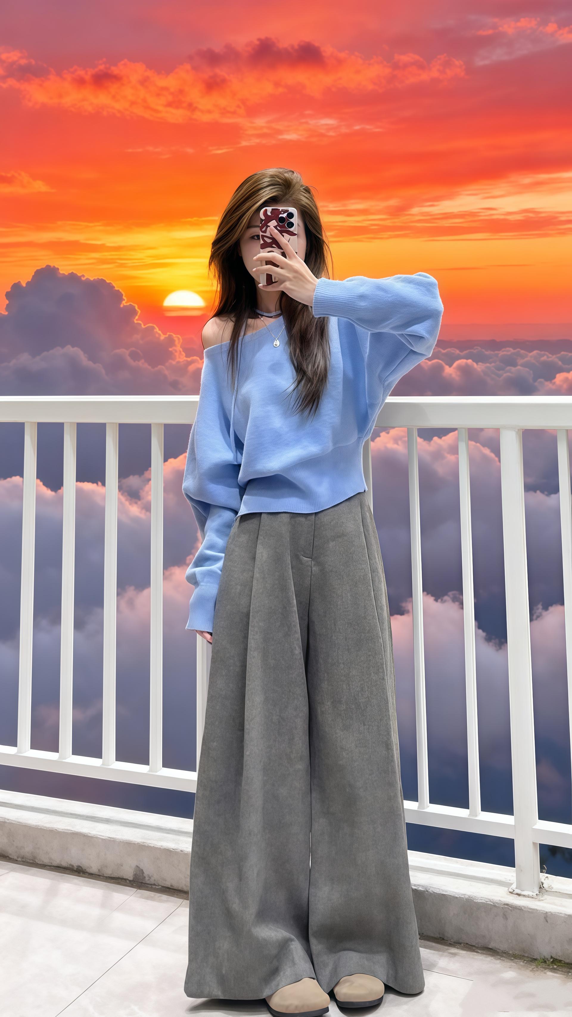 #穿搭 #秋季不露腿穿搭 #小个子初秋显瘦穿搭 #早秋穿搭三分钟出门不是梦 #今日穿搭 @DOU+小助手