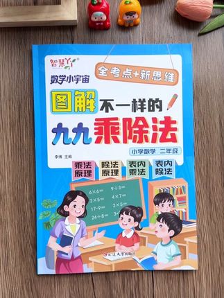 乘法是#二年级上册 的重难点,暑假练一练,开学轻轻松松#开学必备 #表内乘法 #表内除法 #乘法口诀