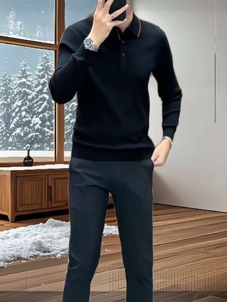 #品质男装 #简约大气 #舒适百搭 #男士商务POLO衫#男士休闲POLO衫