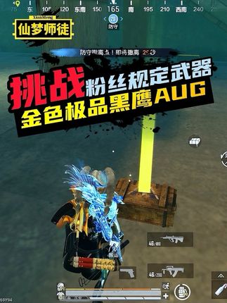 挑战地铁逃生苏尔南迷雾荒岛中用“金色极品黑鹰AUG”赚取千万 #和平精英地铁逃生 #地铁逃生摸金搜打撤 #和平精英吃鸡四排节 #和平精英 👄