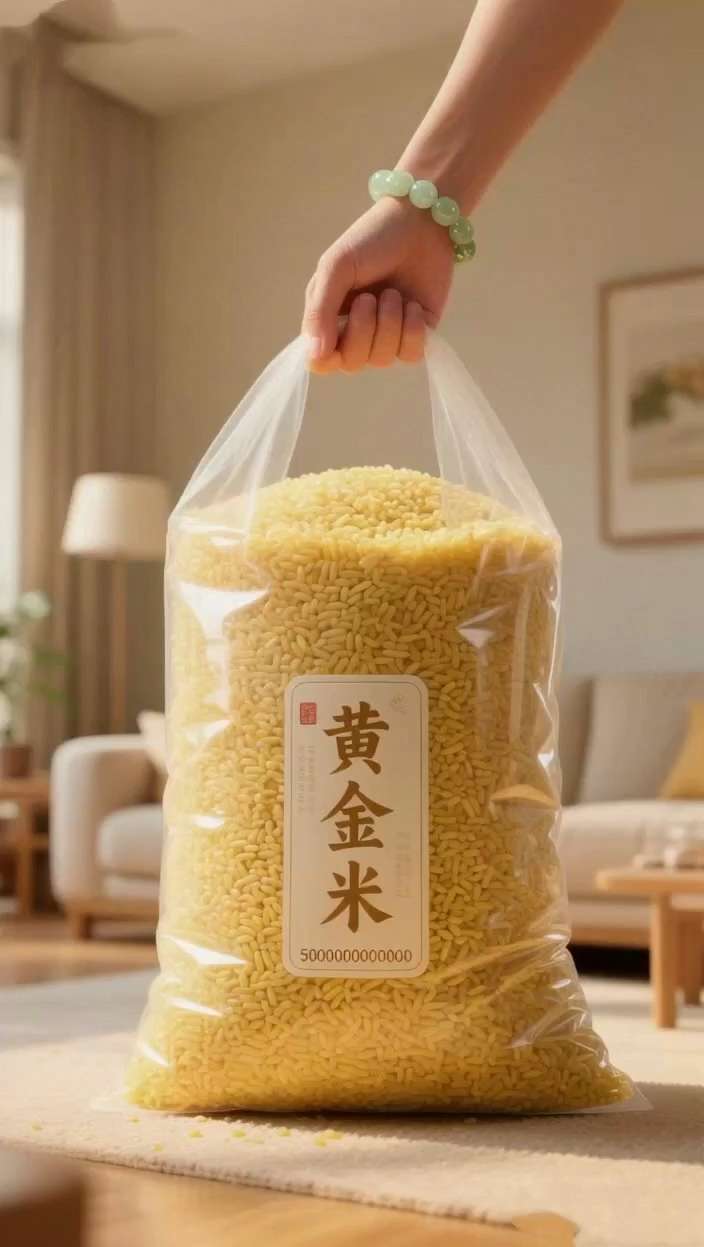 东北黄金米,香到碗底都发光! 宝子们,这黄金米太绝了!东北黑土地长出来的,颗粒圆滚滚的,透着自然金黄,看着就有食欲。 煮一锅,米饭油亮喷香,颗颗分明不粘腻,嚼着带点清甜;做蛋炒饭,每粒米都裹着蛋香,香得直咂嘴;配点酱菜,扒饭都停不下来。 冷吃也带米香,单吃配菜都合适!赶紧来尝尝,让每一餐都有这口东北好味,家人天天盼着吃!#黄金米 #东北黄金米 #超便宜超划算 #黄金米饭 #粗粮