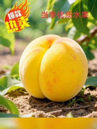 湖北露天彩虹黄桃现摘现发脆甜爆汁新鲜水果#优质水果 #绿色水果 #快来一起尝个鲜 #助农水果 #新鲜水果 喜欢的家人们快耒紫颜姐橱窗下单吧