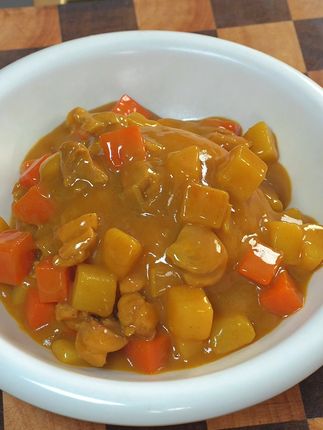 南瓜咖喱鸡腿饭#咖喱鸡腿饭#在家做美食