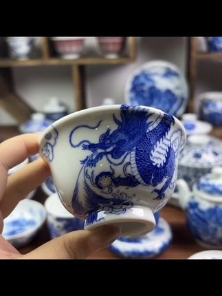 祝她沸腾 祝她有留白 #青花 #茶器之美 #陶瓷文化 #高端茶器 #青花瓷