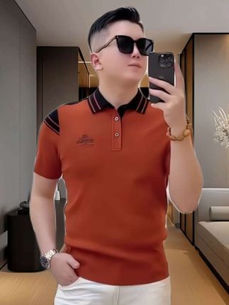 #男士翻领POLO衫#秋季新款个性修身潮流时尚商务帅气#简约大气#谁穿谁好看@巨量千川 @DOU+小助手