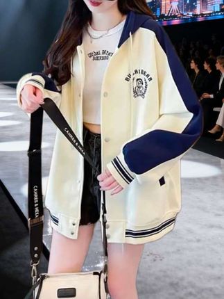 #休闲 穿搭#秋季开衫外套#穿出青春活力