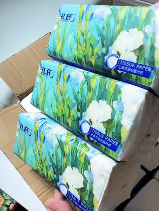 #瞧瞧这纸张柔软亲肤,质量真的嘎刚好,用力揉搓也不掉屑,遇水依旧柔韧#孔氏抽纸#家用纸巾#好用不贵#好东西一起分享