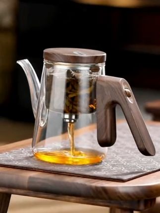 顶壶过滤磁吸加厚大容量茶道飘逸杯,一键出水冲茶器茶壶茶具#飘逸杯#泡茶壶#茶水分离杯#茶壶茶具#冲茶器@DOU+上热门 @DOU+小助手