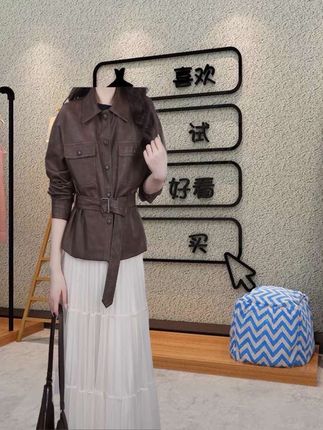 #我要上热门🔥 皮衣外套女款爆款2025新款女装网红款女士皮衣外#每日推荐 #高级感穿搭 #时尚皮衣外套 #9时髦穿搭@DOU+上热门