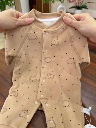 #高品质童装 #萌宝穿搭 #面料柔软舒适 #保暖又好看 #连体衣
