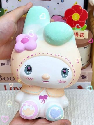 20cm美乐蒂石膏娃娃 大号儿童手工涂色玩具 #美乐蒂 #石膏娃娃 #石膏娃娃涂鸦 #石膏娃娃彩绘 #手工diy