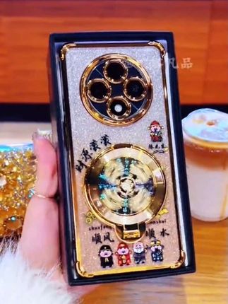 适用【OPPOA3/OPPOA3Pro】新款网红四角防摔风生水起陀螺支架手机壳#爆款热卖中 #oppoa3手机壳 #oppoa3pro手机壳 #oppoa3 #这个手机壳真的长在我心巴上了